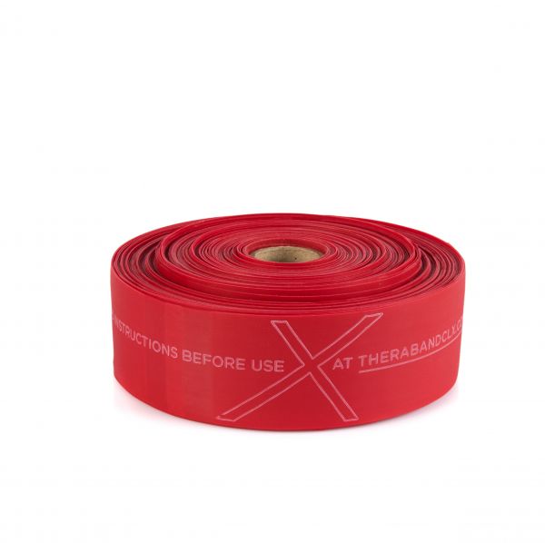 Thera Band CLX Rolle 22m, mittel / rot