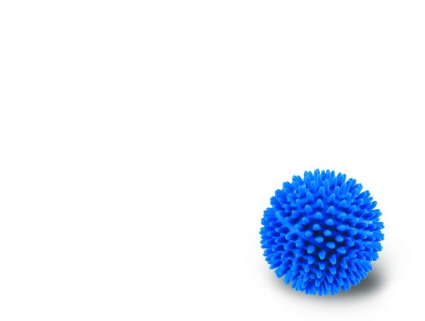 Noppenball - blau - 10 cm